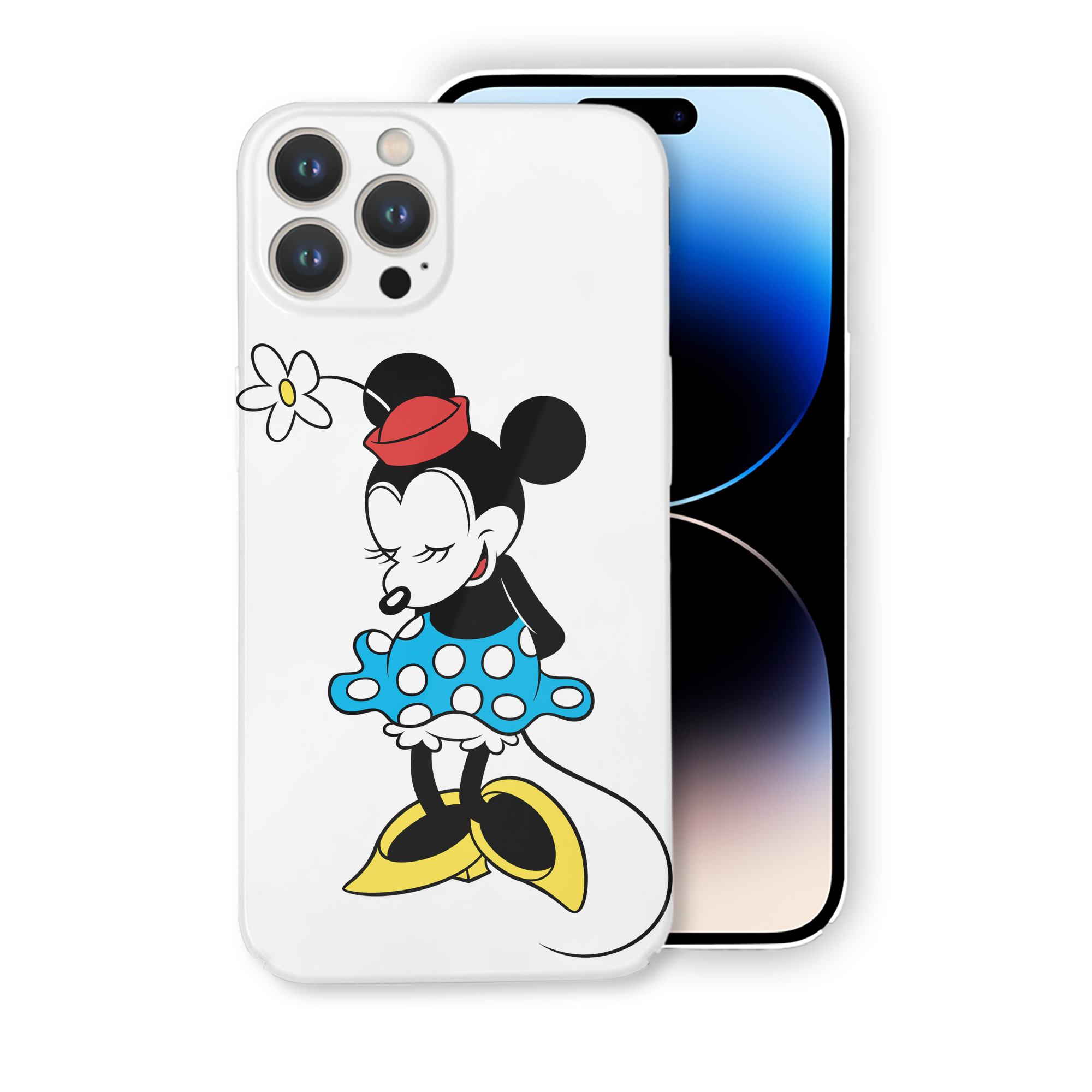 （画像用） ミッキーマウス Mickey Mouse 【iPhone 14シリーズ対応】ハードケース